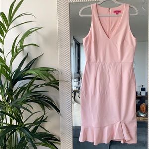 Betsy Johnson soft pink dress (from Nordstrom)